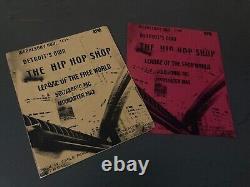 8 MILE screen used Hip Hop flyer Battle props with EMINEM RARE SCREEN USED 2003