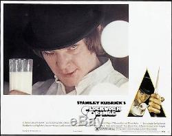 A CLOCKWORK ORANGE CineMasterpieces ORIGINAL MOVIE POSTER LOBBY CARD SET 1972