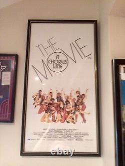 A Chorus Line Movie Oz Daybill Movie Poster Framed Excellent Condition
