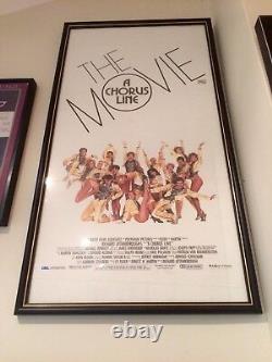 A Chorus Line Movie Oz Daybill Movie Poster Framed Excellent Condition