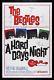 A HARD DAY'S DAYS NIGHT CineMasterpieces ORIGINAL MOVIE POSTER NM-M THE BEATLES