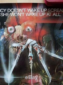 A NIGHTMARE ON ELM STREET ORIGINAL 1984 27x41 ONE-SHEET ROLLED