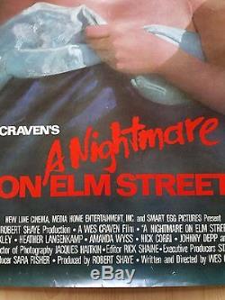 A NIGHTMARE ON ELM STREET ORIGINAL 1984 27x41 ONE-SHEET ROLLED