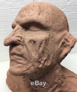 A Nightmare On Elm Street Freddy Krueger Production Latex Bust / Paint Tester