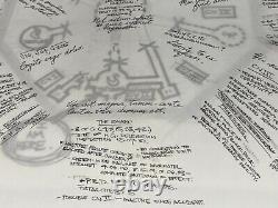 ABC LOST TV Show Season 2 Dharma Original Artwork of Dharma Protocol Map 4 Page