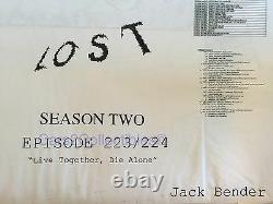 ABC LOST TV Show Season 2 Original Artwork Swan Station Hatch POST EXPLOSION