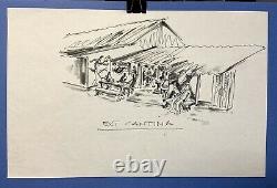 ABC LOST TV Show Season Two Dharma Authentic Original Artwork The Cantina