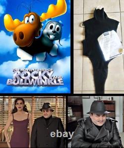 ADVENTURES ROCKY & BULLWINKLE Jason Alexander Boris' Sweater Studio COA