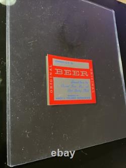 ANIMAL HOUSE movie Prop beer Label PRODUCTION MADE ORIGINAL Props Comedy Films