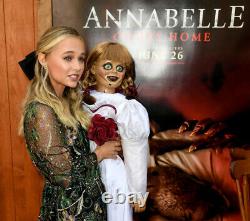 ANNABELLE DOLL SAMARA LEE & MADISON ISEMAN SIGNED Movie Prop DOLL HALLOWEEN OOAK