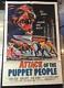 Attack Of The Puppet People Original 1958 1-sheet Movie Poster Horror Sci-fi