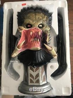 AVP WOLF Predator Life Size BUST Prop Replica SIDESHOW RARE ORIGINAL BOX VGC