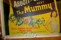 Abbott And Costello Meet The Mummy / 1955 / Universal Pictures / 40x60 Poster