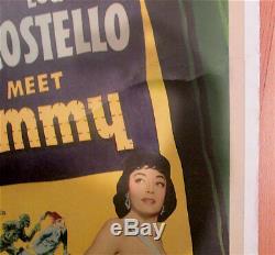 Abbott And Costello Meet The Mummy / 1955 / Universal Pictures / 40x60 Poster