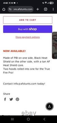 Af Stunts Pro Series Fireproof Hood
