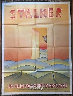 Affiche Stalker Tarkovsky / Folon Rare Original Large French Movie Poster