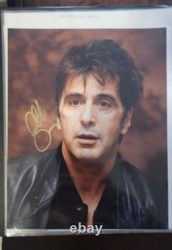 Al Pacino 8x10 Original Autograph Photo COA Authentic Movie Memorabilia