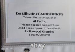 Al Pacino 8x10 Original Autograph Photo COA Authentic Movie Memorabilia
