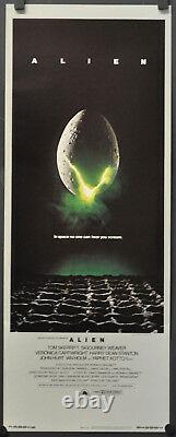 Alien 1979 Original 14x36 Rolled Nm Movie Poster Sigourney Weaver John Hurt