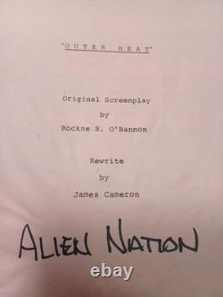 Alien Nation Outer Heat Original Screenpaly Movie Script 1987 JRR 36