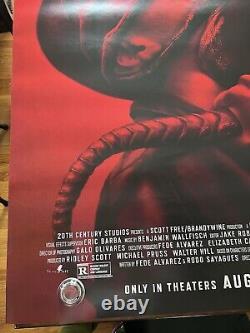 Alien Romulus 2024 Original D/S Bus Stop Movie Poster 48x70in