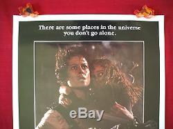 Aliens 1986 Original Movie Poster English Int'l One Sheet Rare Rolled Halloween