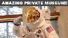 Amazing Private Museum Collection Of Movie Props Star Trek Fossils Guns Apollo 11 Space Suit