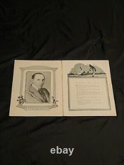 America (United Artist, 1924) Program withmultiple pages, 9 X 12