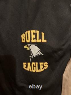 American Rust Television Show Varsity Track Pant Size L. Screen Used $420 Paid