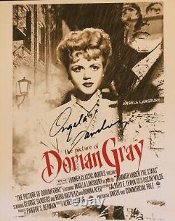 Angela Lansbury The Picture of Dorian Gray Memorabilia with Autographs & Notes