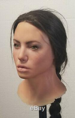 Angelina Jolie Lara Croft Lifesize Silicone Bust Tomb Raider 11