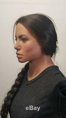 Angelina Jolie Lara Croft Lifesize Silicone Bust Tomb Raider 11