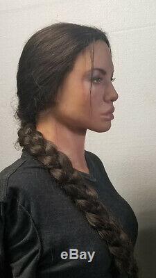 Angelina Jolie Lara Croft Lifesize Silicone Bust Tomb Raider 11