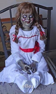 Annabelle Haunted Halloween Horror Puppet Doll Conjuring 2 James Wan Creation