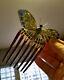 Antique Vogue TITANIC Rose's Beautiful Butterfly Comb Hairpin Hair statue