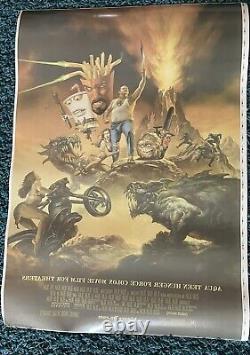 Aqua Teen Hunger Force Colon Movie Lightbox 2 Sided Theater Poster Uncut