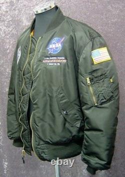 Armageddon Jerry Bruckheimer Michael Bay Original Crew Jacket Costume movie prop