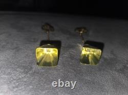 Audrey Hepburn Owned & Worn 60's Plastic dangler clip-on from Sydney Guilaroff