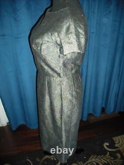 Audrey Hepburn Owned & Worn 60's Silk Grey Floral Dress Friend Sydney Guilaroff