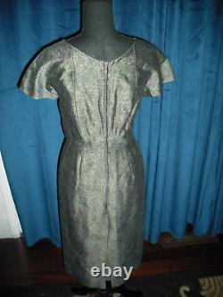 Audrey Hepburn Owned & Worn 60's Silk Grey Floral Dress Friend Sydney Guilaroff