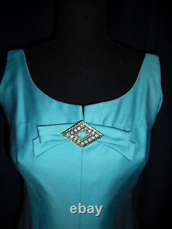 Audrey Hepburn Owned & Worn 70's Raw Silk Sleeveless Dress from Sydney Guilaroff