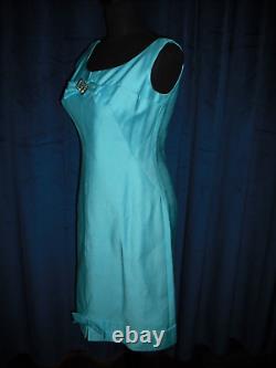 Audrey Hepburn Owned & Worn 70's Raw Silk Sleeveless Dress from Sydney Guilaroff