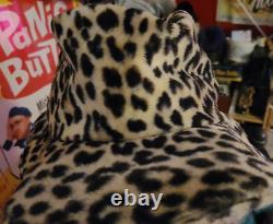 Audrey Hepburn Owned Worn Faux Leopard Floppy Hat from Stylist Sydney Guilaroff