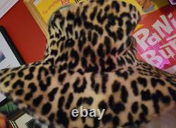 Audrey Hepburn Owned Worn Faux Leopard Floppy Hat from Stylist Sydney Guilaroff