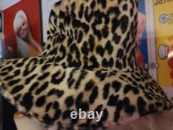 Audrey Hepburn Owned Worn Faux Leopard Floppy Hat from Stylist Sydney Guilaroff