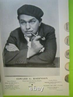 Aug 1930 Directory. Actors, Writers, Directors. E. G. Robinson, Zasu Pitts, ++