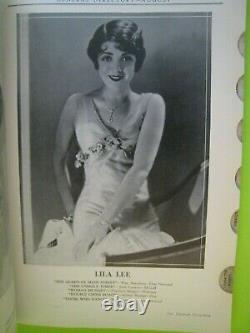 Aug 1930 Directory. Actors, Writers, Directors. E. G. Robinson, Zasu Pitts, ++