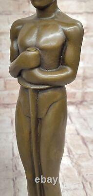 Authentic Bronze Hollywood Awards Trophy Movie Memorabilia Art Sculpture