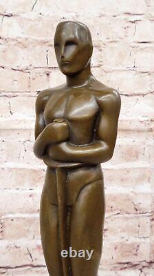 Authentic Bronze Hollywood Awards Trophy Movie Memorabilia Art Sculpture Decor