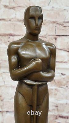 Authentic Bronze Hollywood Awards Trophy Movie Memorabilia Art Sculpture Decor